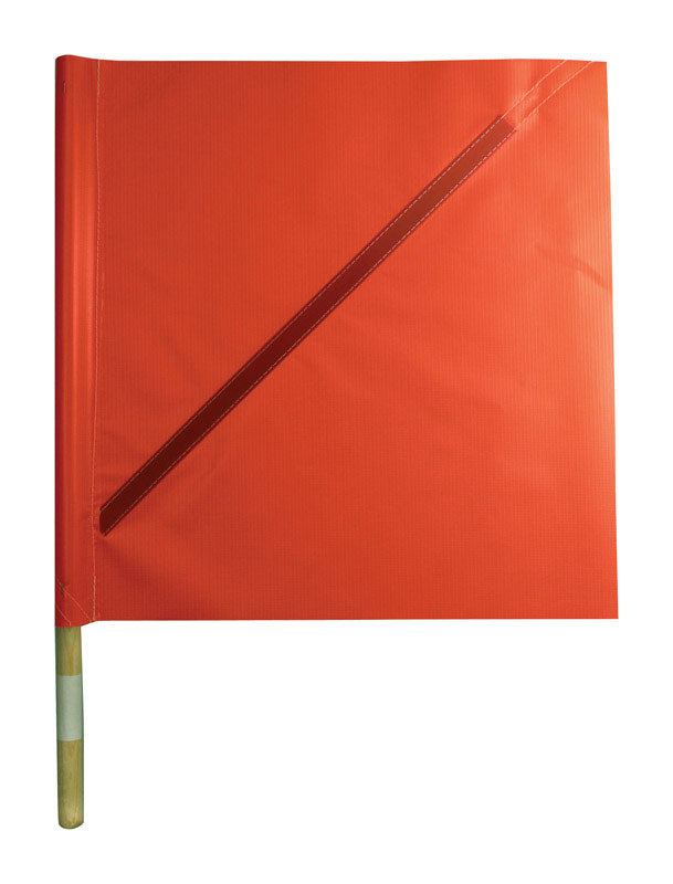 SOCIÉTÉ HANSON C H, C.H. Hanson CH Hanson 27 in. Drapeaux de sécurité rouges en plastique 1 pk