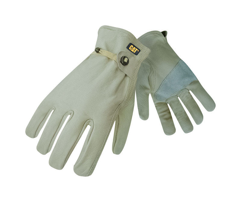 WEST CHESTER HOLDINGS LLC, CAT Gants de conducteur intérieur/extérieur CAT Grain Cowhide Tan L 1 paire