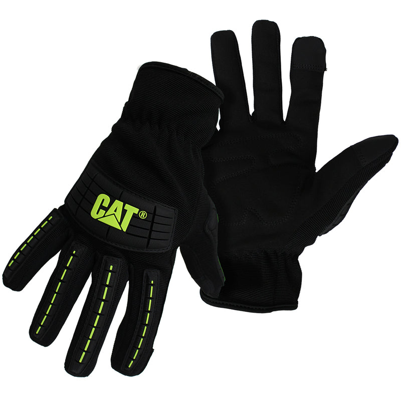 WEST CHESTER HOLDINGS LLC, CAT Gants utilitaires d'intérieur/extérieur à haut impact pour hommes noir/vert L 1 paire