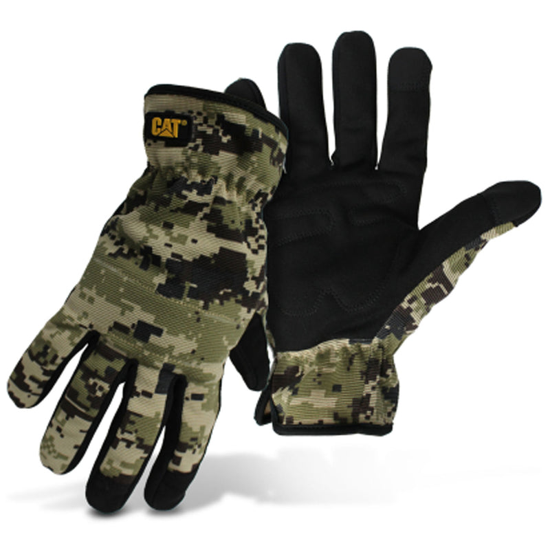 WEST CHESTER HOLDINGS LLC, CAT Pro Series Gants utilitaires d'extérieur pour hommes Camouflage L 1 paire