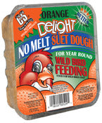 C & S PRODUCTS CO INC, C&S CS12529 11.75 Oz Orange Delight No Melt Suet Dough Wild Bird Food (paquet de 12)