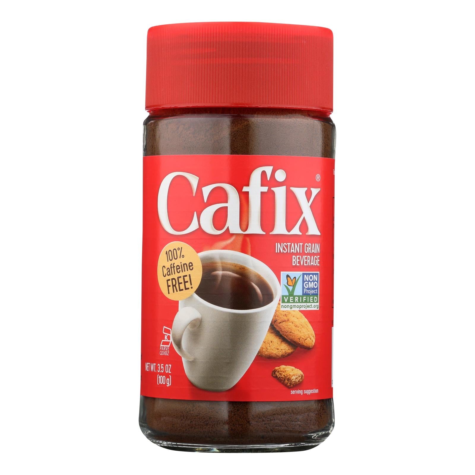 Cafix, Cafix - Boisson instantanée entièrement naturelle - Carton de 12 - 3.5 oz (Pack de 12)