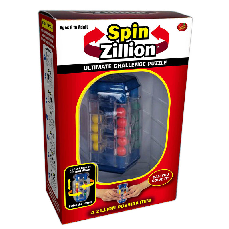 MARK DINGES INC, California Creations Spinzillion Puzzle en plastique 10 pièces