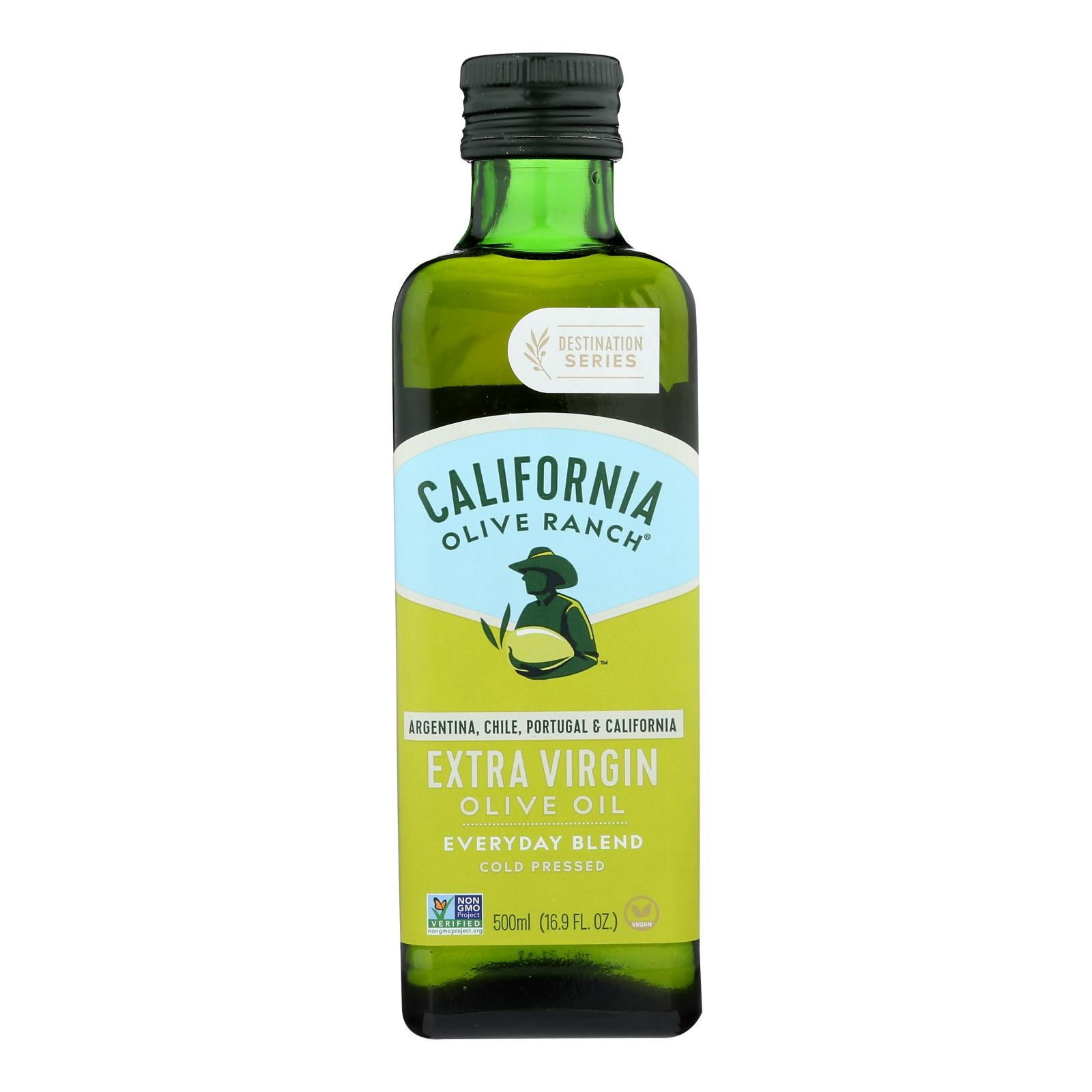 Ranch d'olives de Californie, California Olive Ranch Extra Virgin Olive Oil - Everyday - Caisse de 12 - 16.9 fl oz. (Paquet de 12)