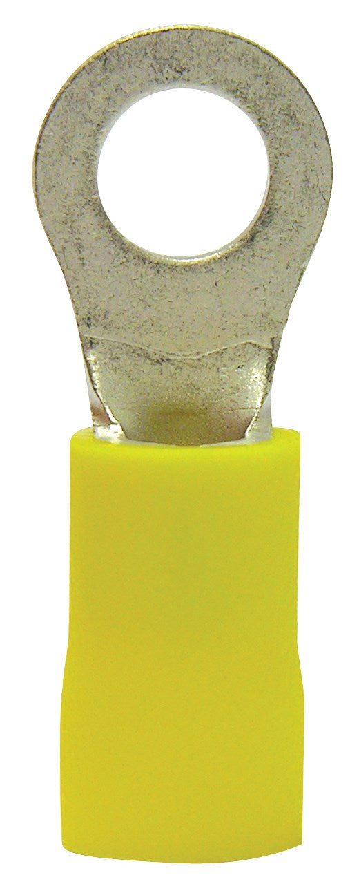 ECM INDUSTRIES, Calterm Terminal Ring Yellow 1 pk