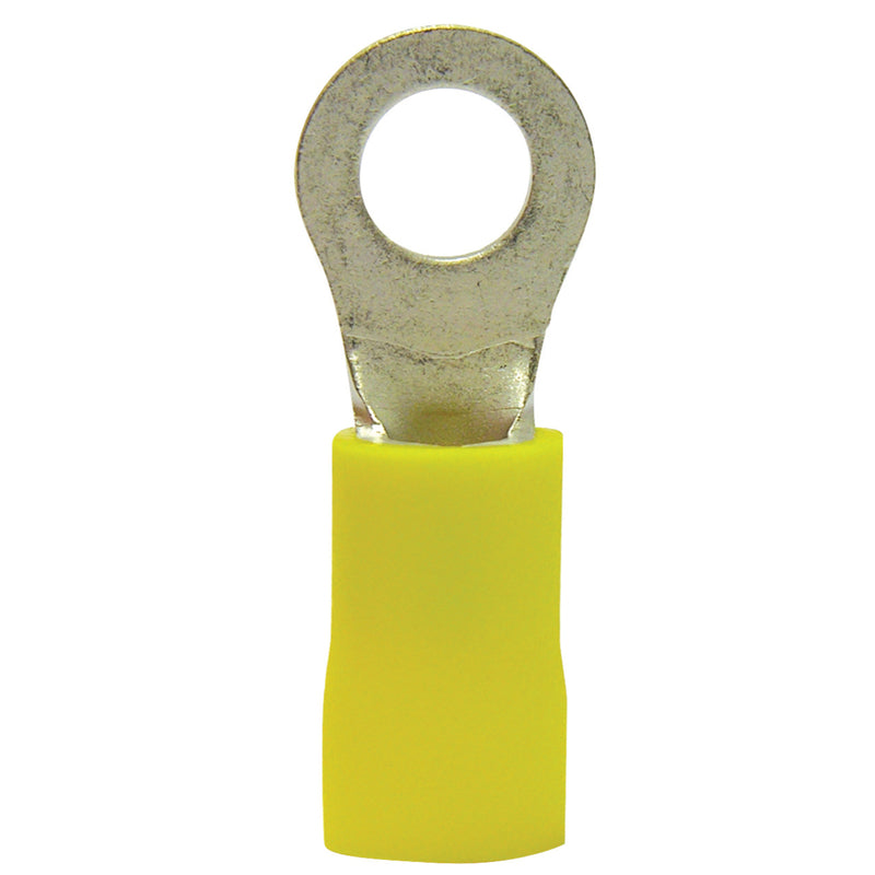 ECM INDUSTRIES, Calterm Terminal Ring Yellow 1 pk