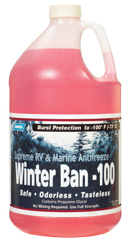 CAMCO MANUFACTURING, Camco Winter Ban RV/Marine Antigel 128 oz (paquet de 6)