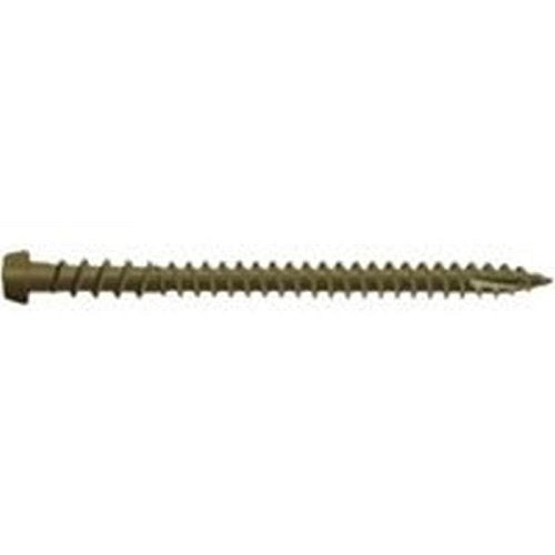 NATIONAL NAIL CORP, Camo No. 10 X 2-1/2 in. L Star Ribbed Flat Head Composite Deck Screws 350 pk