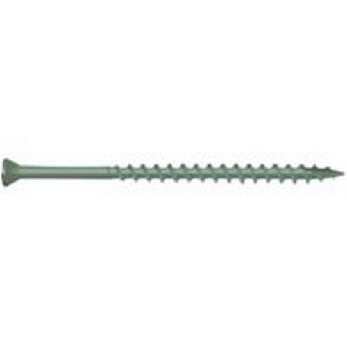 NATIONAL NAIL CORP, Camo No. 7 X 3 in. L Green Star Trim Head Premium Deck Screws 100 pk