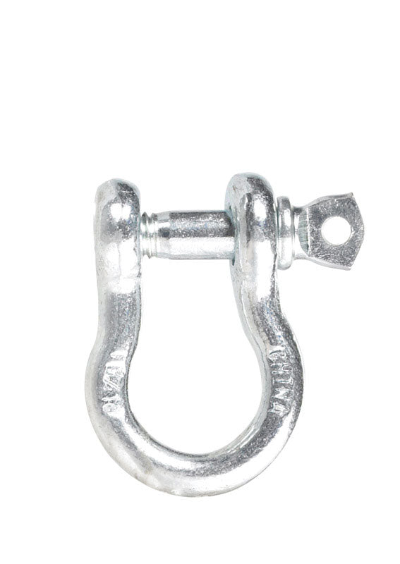 Campbell, Campbell Chain Zinc Plated Forged Steel Anchor Shackle 100 lb (Pack of 10)