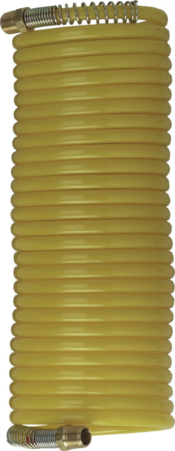 MAT INDUSTRIES LLC, Campbell Hausfeld 25 ft. L Nylon Recoil Air Hose 200 psi Yellow