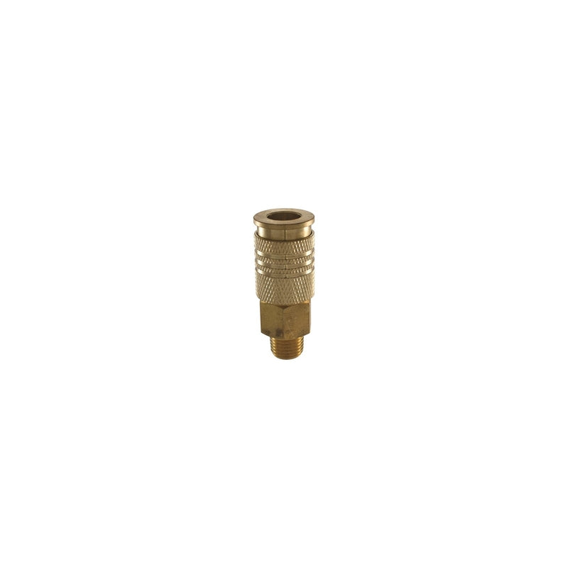 MAT INDUSTRIES LLC, Campbell Hausfeld Brass Air Coupler 1/4 in. Mâle 1 pc