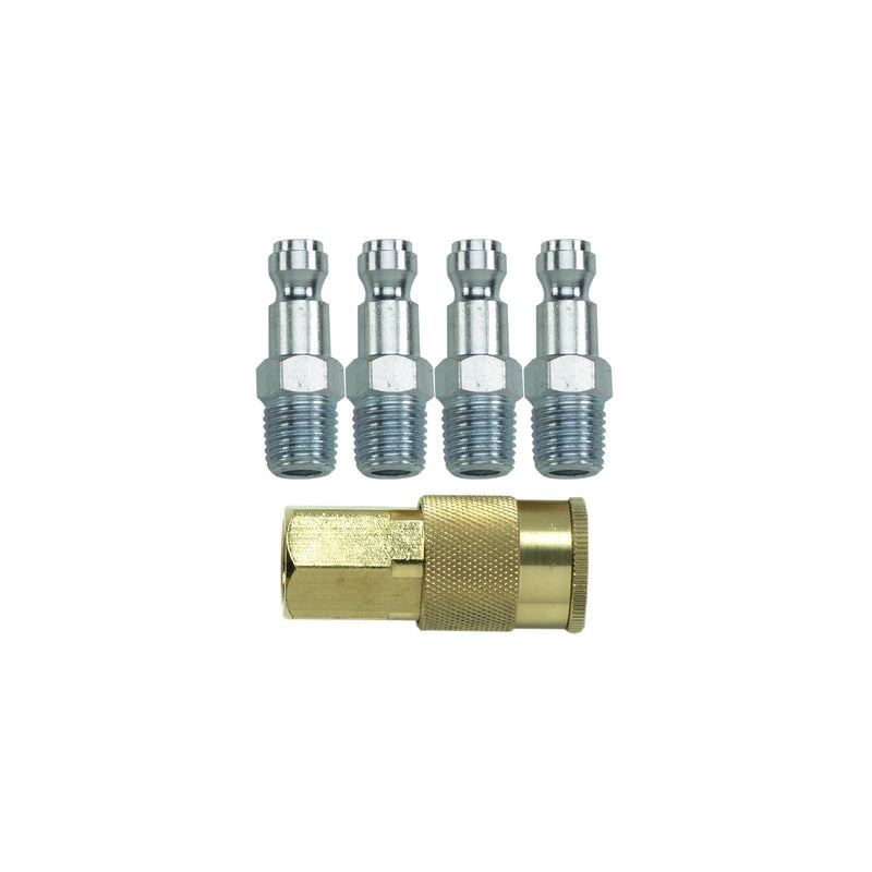 MAT INDUSTRIES LLC, Campbell Hausfeld Brass Connector Kit 5 pc