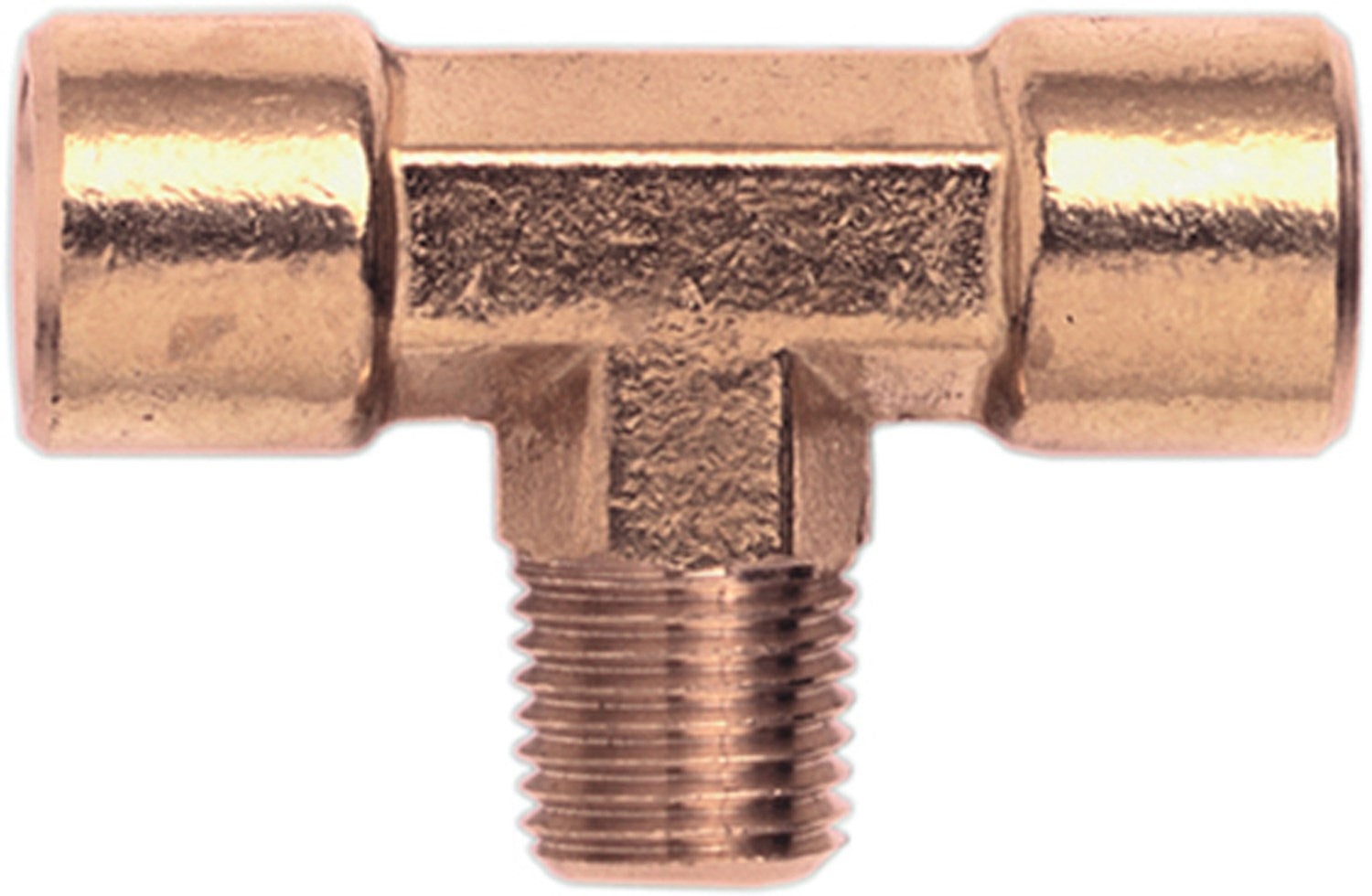 MAT INDUSTRIES LLC, Campbell Hausfeld Brass Tee Fitting 1/4 in. Mâle X 1/4 po. Femelle 1 pc