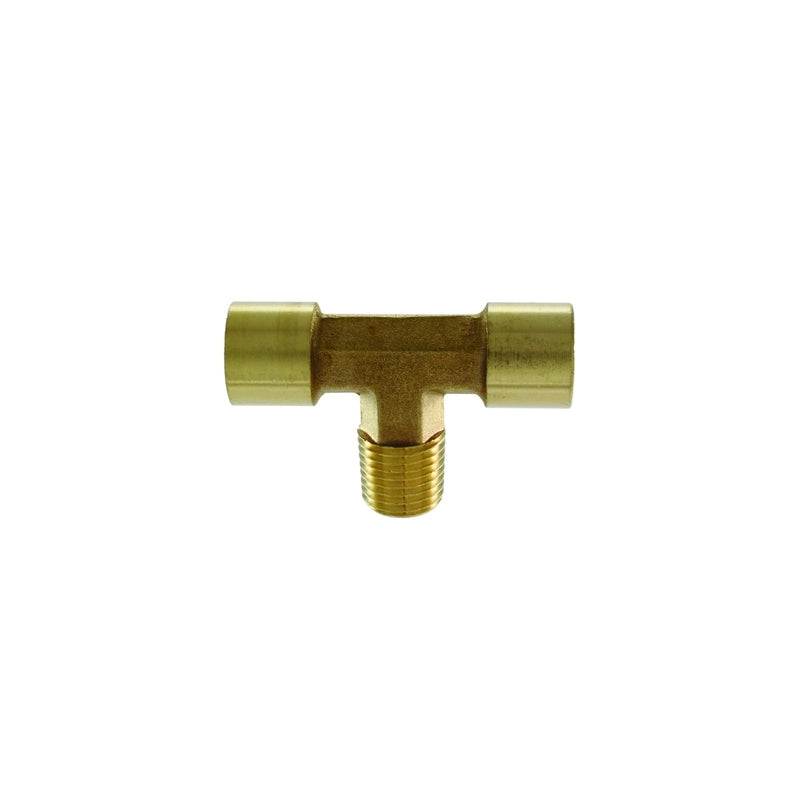 MAT INDUSTRIES LLC, Campbell Hausfeld Brass Tee Fitting 1/4 in. Mâle X 1/4 po. Femelle 1 pc