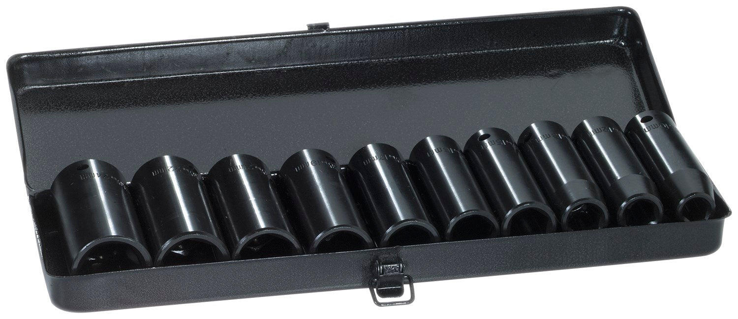 CAMPBELL HAUSFELD, Campbell Hausfeld Tl1031 11 Piece 1/2 Metric Socket Set