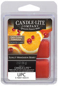 Chandelle lite, Candle Lite 3711271 Cube de cire 2.5 Oz. Cube de cire Sunset Mandarin Berry (Pack de 4)