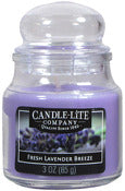 Chandelle, Candle Lite 3827404 3 Oz. Fresh Lavender Breeze (Pack de 12)