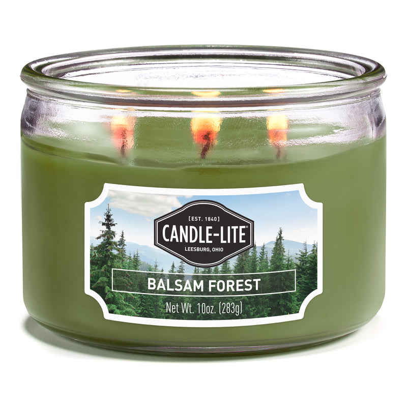 Candle lite, Candle Lite Bougie parfumée à la forêt de baumier vert 10 oz (paquet de 4)