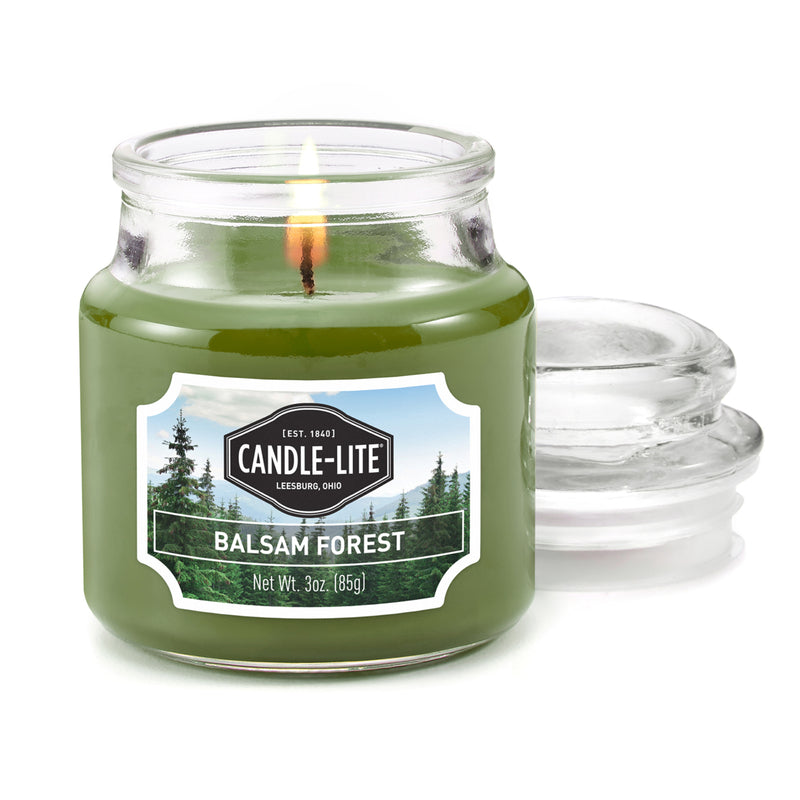 Candle lite, Candle Lite Bougie parfumée forêt de baumier vert 5,7 po H X 3,9 po D 3 oz (Paquet de 6) D 3 oz (Pack de 6)