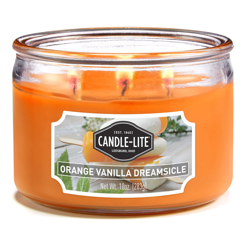 Candle lite, Candle Lite Orange Vanilla Dreamsicle Scent Candle 10 oz (Pack de 4)