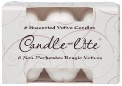 Candle lite, Candle-Lite White Unscented Scented Food Warmers Bougies Votives