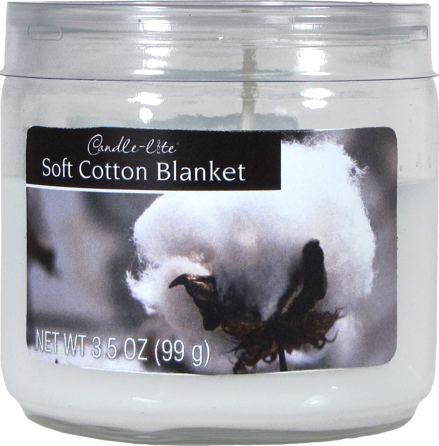 Chandelle, Candle lite 2400250 3.5 Oz Soft Cotton Blanket Scented Jar Candle (Pack of 12)