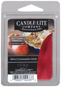 Chandelle, Candle lite 3711746 2.5 Oz. Cube de cire Pomme Cannelle (Pack de 4)