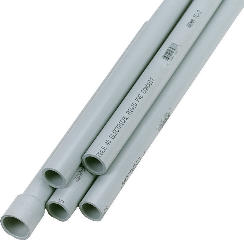 CANTEX INC, Cantex 1 in. Dia. x 10 pi. L Conduit électrique rigide en PVC (paquet de 10)