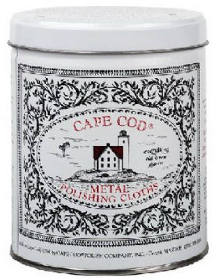 CAPE COD POLISH CO INC, Cape Cod Vanilla Scent Metal Polish 3 oz Cloth