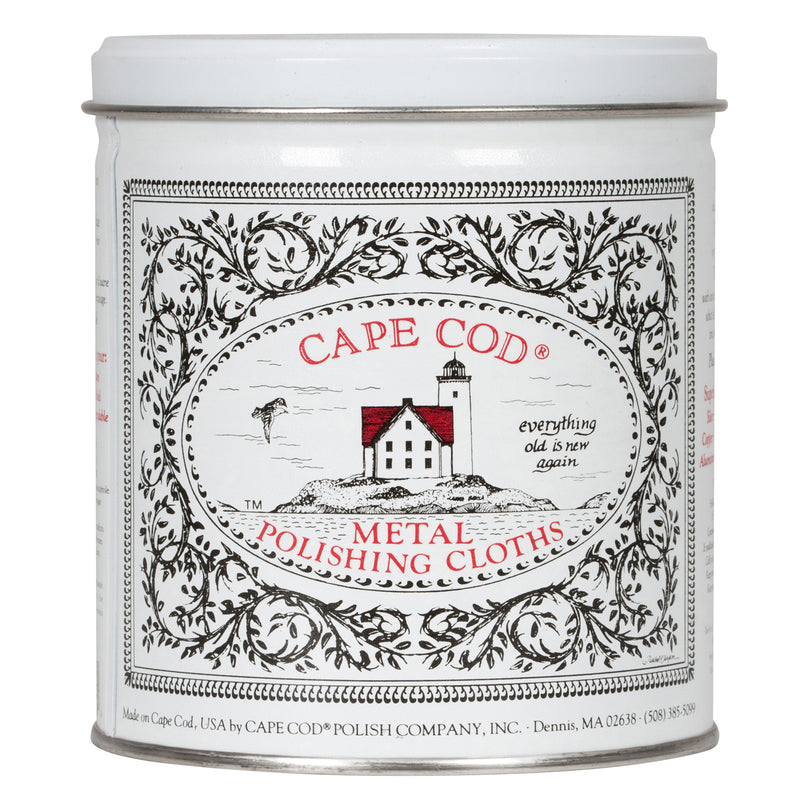 CAPE COD POLISH CO INC, Cape Cod Vanilla Scent Metal Polish 3 oz Cloth