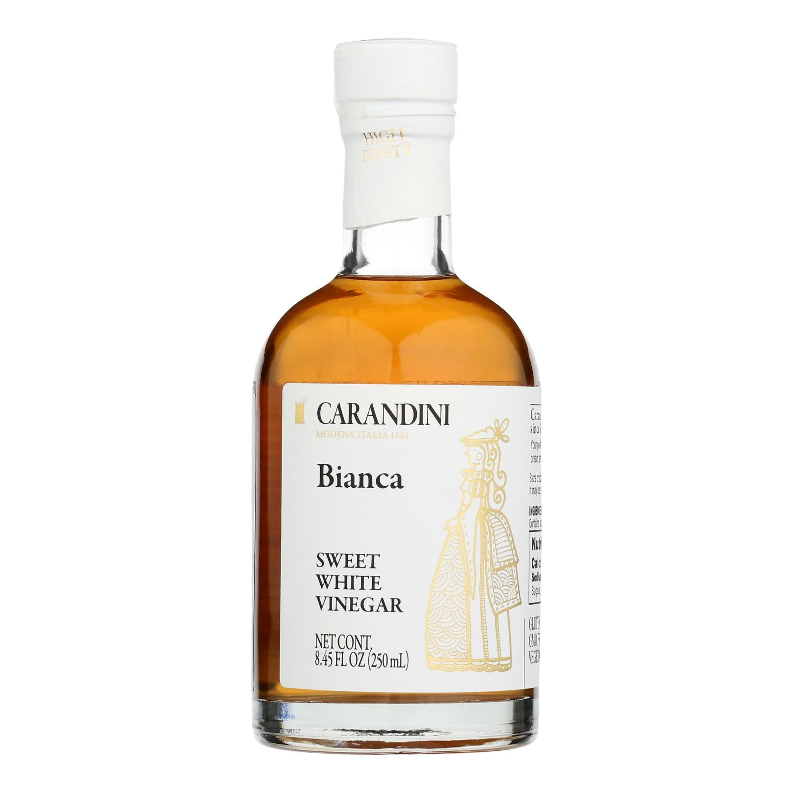 Carandini, Carandini - Vinaigre Blanc Doux Bianca - Carton de 6-8.45 OZ (Pack de 6)