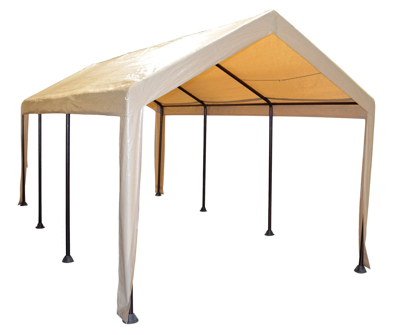 Caravan Canopy Sports, Caravan Canopy Sports 22006200014 10' X 20' Tan Domain® Carport