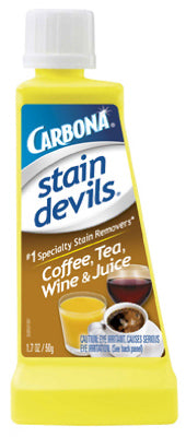 DELTA CARBONA LP, Carbona Stain Devils No Scent Stain Remover Liquid 1.7 oz. 1 pk (Pack de 6)