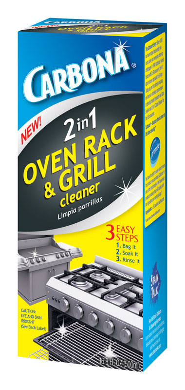 DELTA CARBONA LP, Carbona Stainless Steel Blue No Scent 2-In-1 Liquid Oven Rack and Grill Cleaner 16.8 oz.