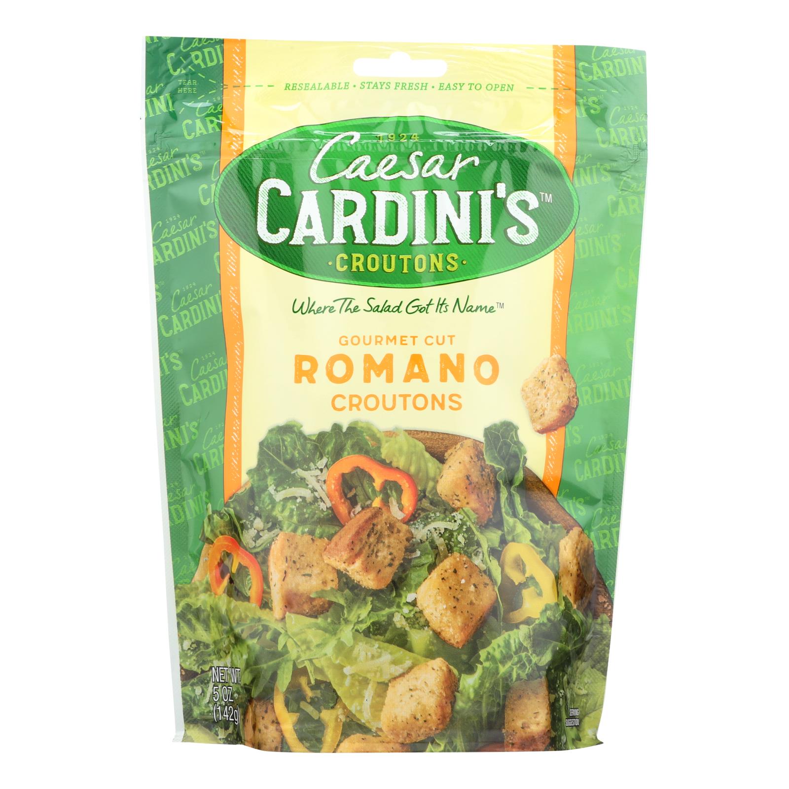 Cardini'S, Cardini's - Croûtons au fromage romano - caisse de 12-5 oz (paquet de 12)