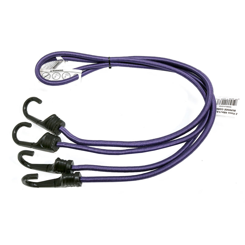 ALLIÉ INTERNATIONAL, CargoLoc Cordon élastique violet 48 in. L 2 pk