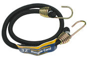 ALLIED INTERNATIONAL, Cargoloc 32442 32" Black Industrial Strength Bungee Cord (Pack of 10)