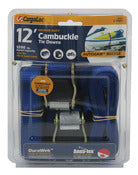 Cargoloc, Cargoloc 84039 12' Bleu Cambuckle Tie Downs With S Hooks 2 Count