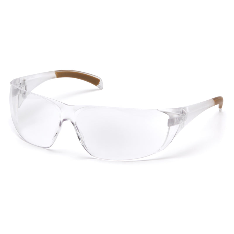 PYRAMEX SAFETY PRODUCTS LLC, Carhartt Billings Anti-Fog Frameless Safety Glasses Clear Lens Clear Frame 1 pc