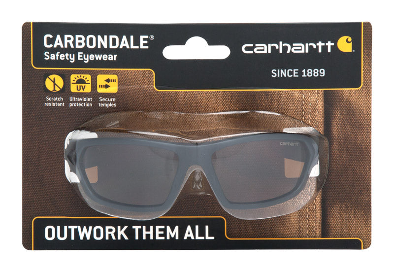 PYRAMEX SAFETY PRODUCTS LLC, Carhartt Carbondale Lunettes de Sécurité Anti-Buée Oculaire Bronze Monture Noire 1 pc