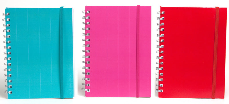 Tampon de la Caroline, Carolina Pad 10564 8.25" X 5.625" Poly Cover Journal Assorted Colors