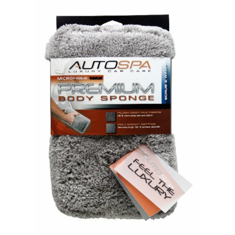 HOPKINS MANUFACTURING, Carrand AutoSpa 8 in. L X 5 in. W Microfiber Car Sponge 1 pk