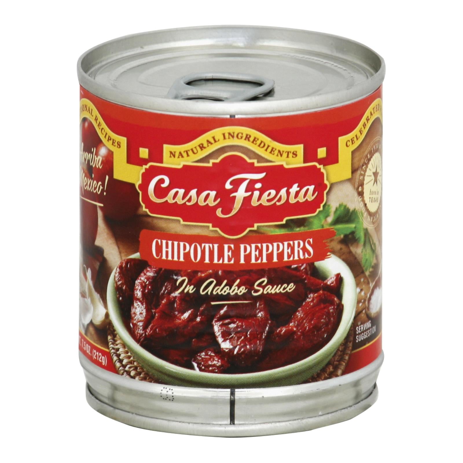 Casa Fiesta, Casa Fiesta - Poivrons Chipotle en boîte - 1 pièce - 7.5 OZ (paquet de 12)