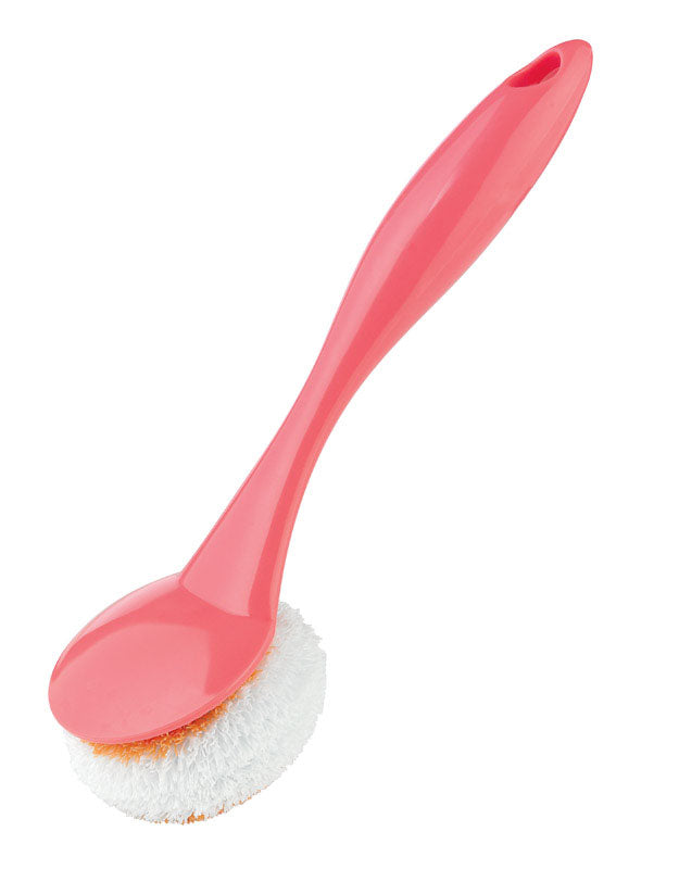 BRADSHAW INTERNATIONAL INC, Casabella 2.5 in. W Plastic Handle Round Mesh Scrubber (poignée en plastique et maille ronde)