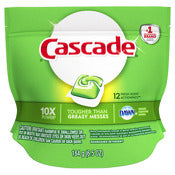 Dot Foods Inc, Cascade 97715 Fresh Scent Actionpacs Dishwasher Detergent 12 Count