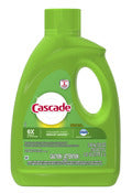 PROCTER & GAMBLE, Cascade Lemon Scent Gel Dishwasher Detergent 120 oz 1 pk