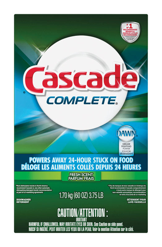 PROCTER & GAMBLE, Cascade poudre à vaisselle 60 oz (paquet de 6)