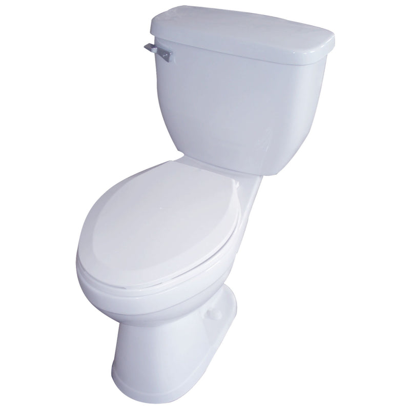 JENSEN DISTRIBUTIONS SERVICES, Cascadian 1.6 gal White Elongated Toilet Tank