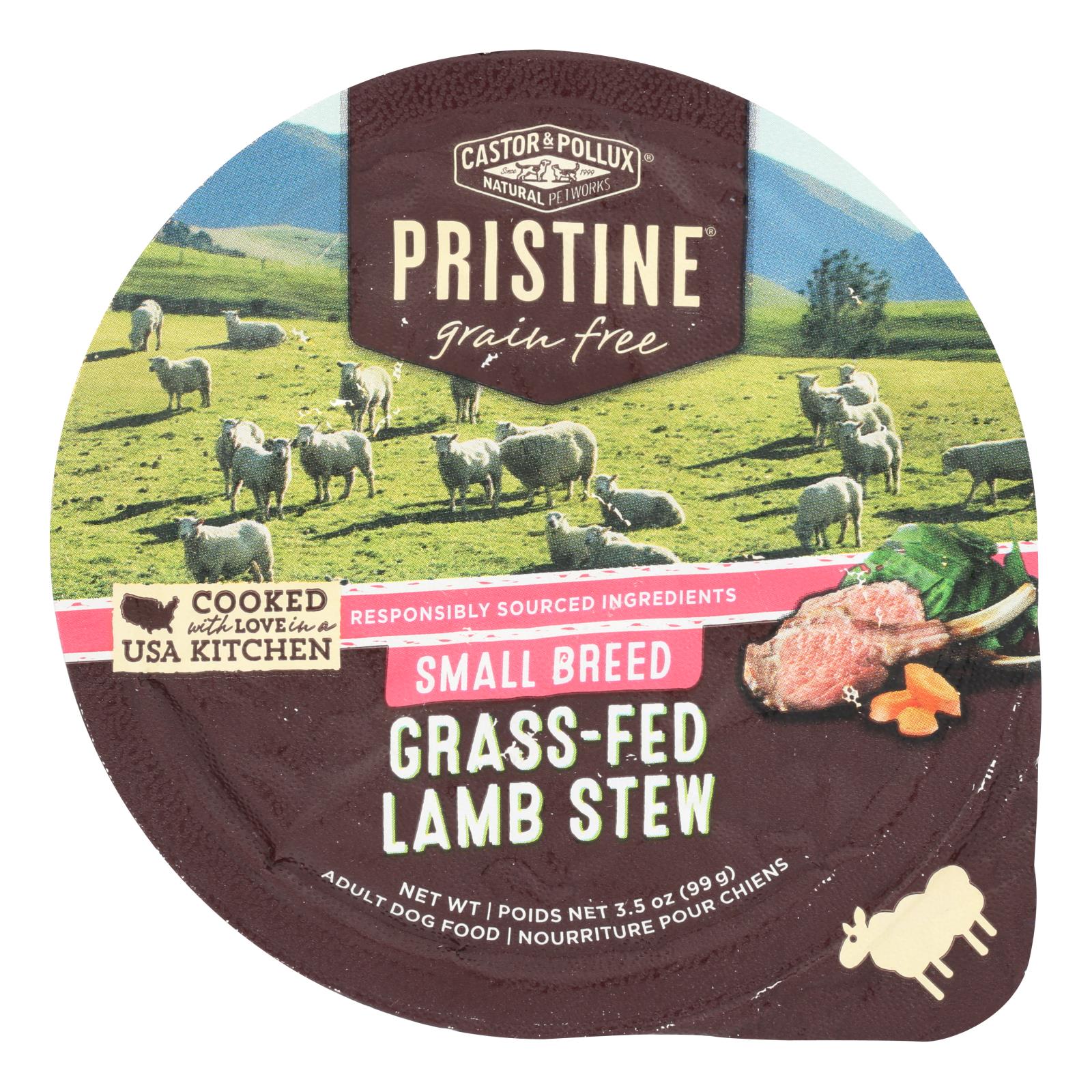 Castor et Pollux, Castor & Pollux - Dog Fd Green Fr Lamb.small - Caisse de 12 - 3.50 OZ (Pack de 12)